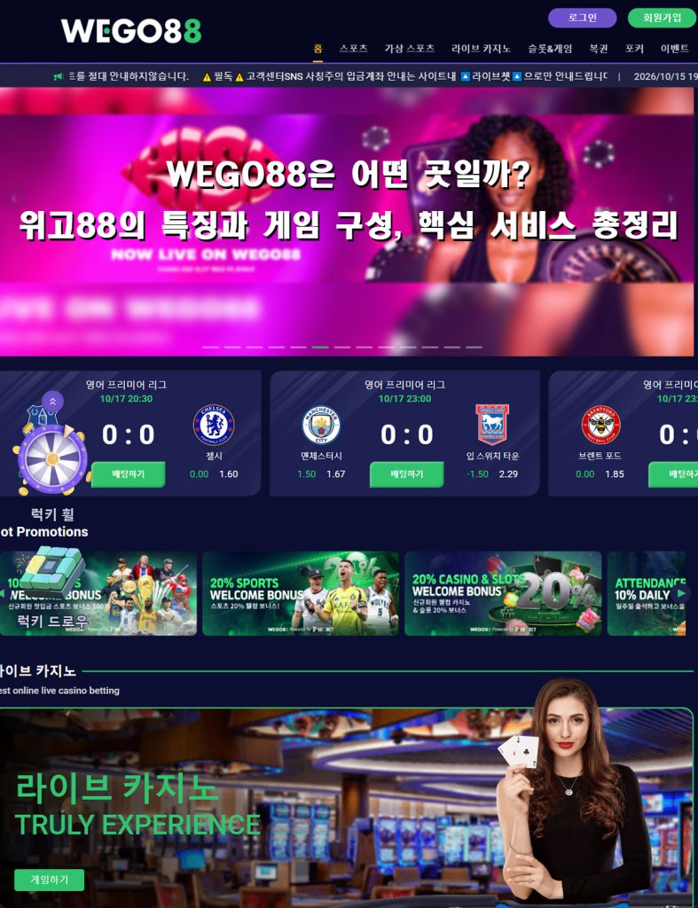 WEGO88 리뷰 총정리